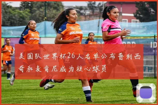 美国队世界杯26人名单公布普利西奇和麦肯尼成为核心球员